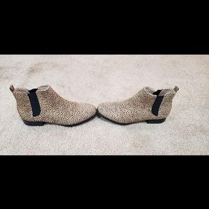 Worn once Leopard Bootie